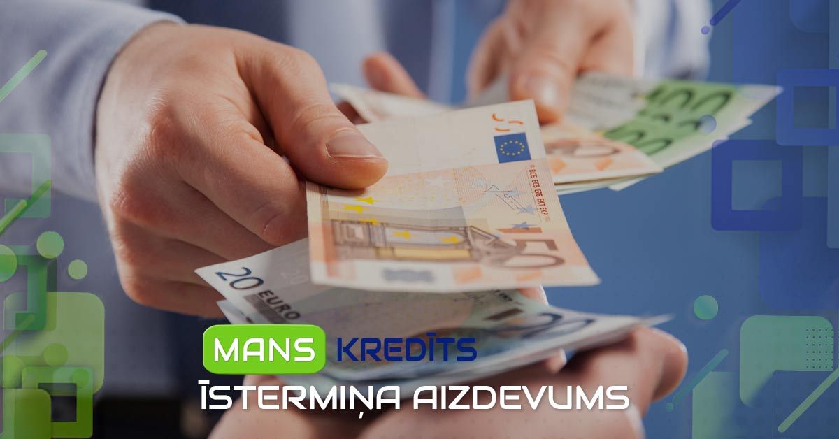 bilde īstermiņa aizdevums kā ātrs risinājums