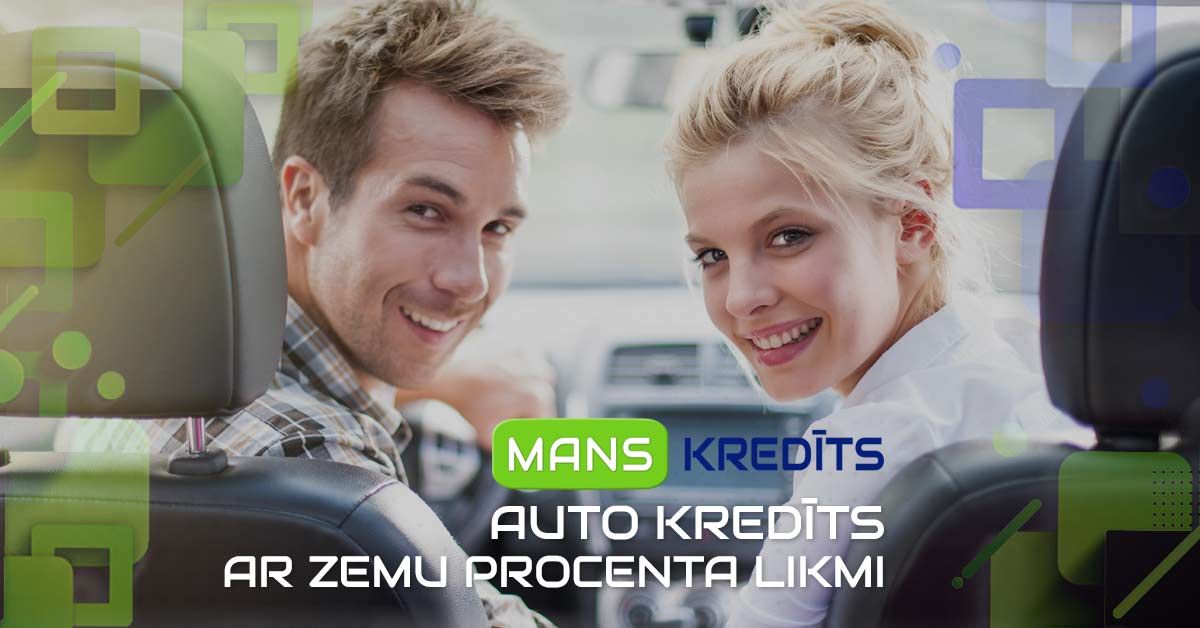 bilde auto kredīts ar zemu procenta likmi
