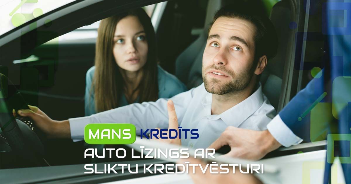 bilde auto līzings ar sliktu kredītvēsturi