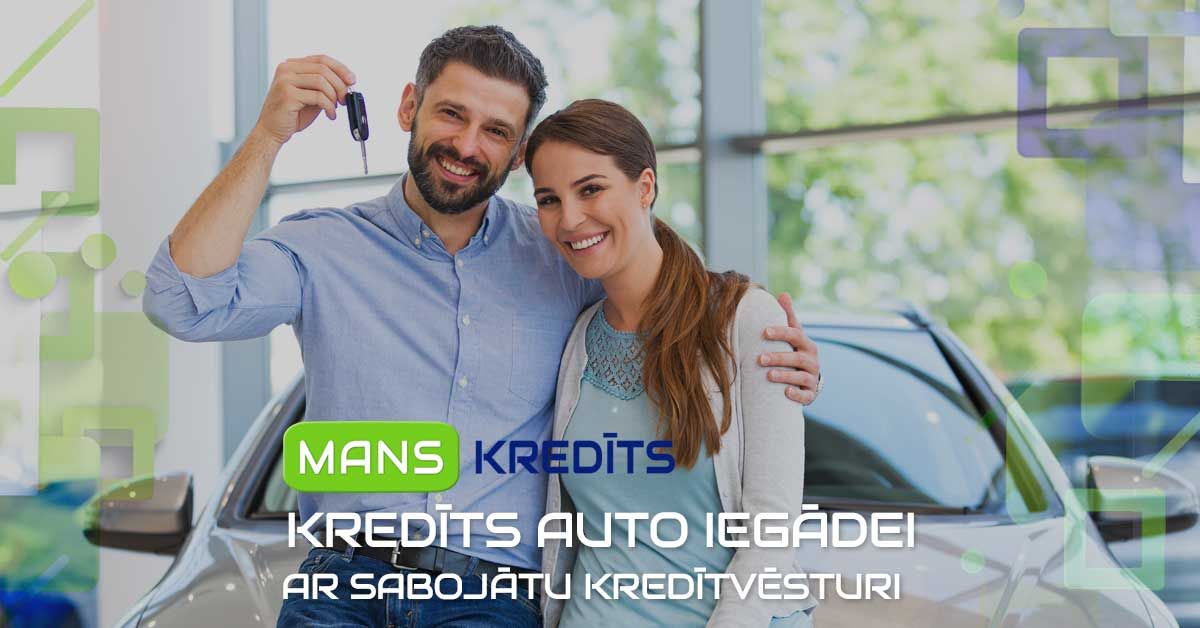 bilde kredīts auto iegādei ar sabojātu kredītvēsturi