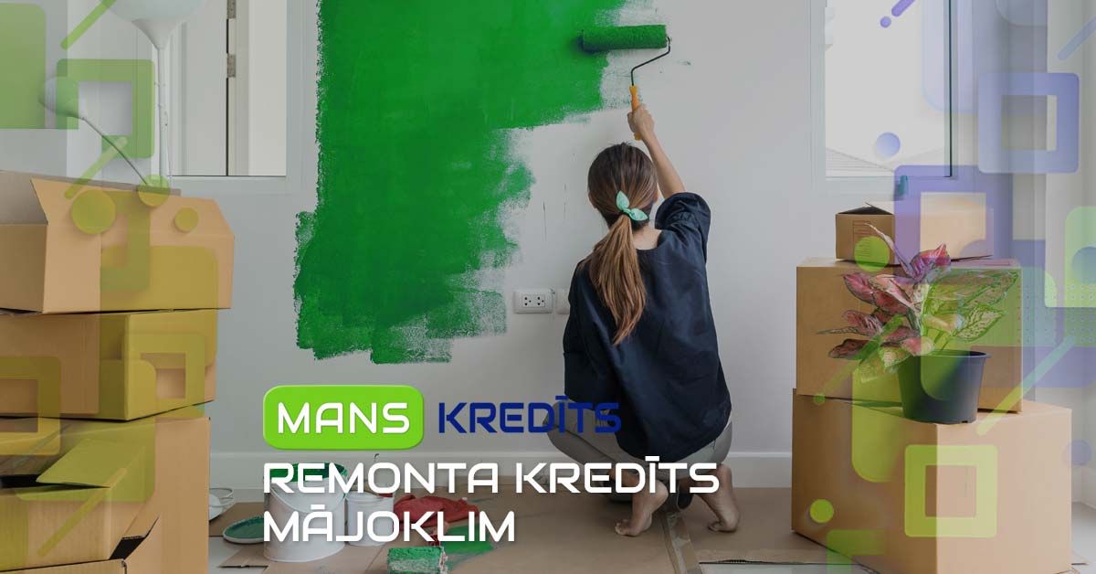 bilde remonta kredīts mājoklim