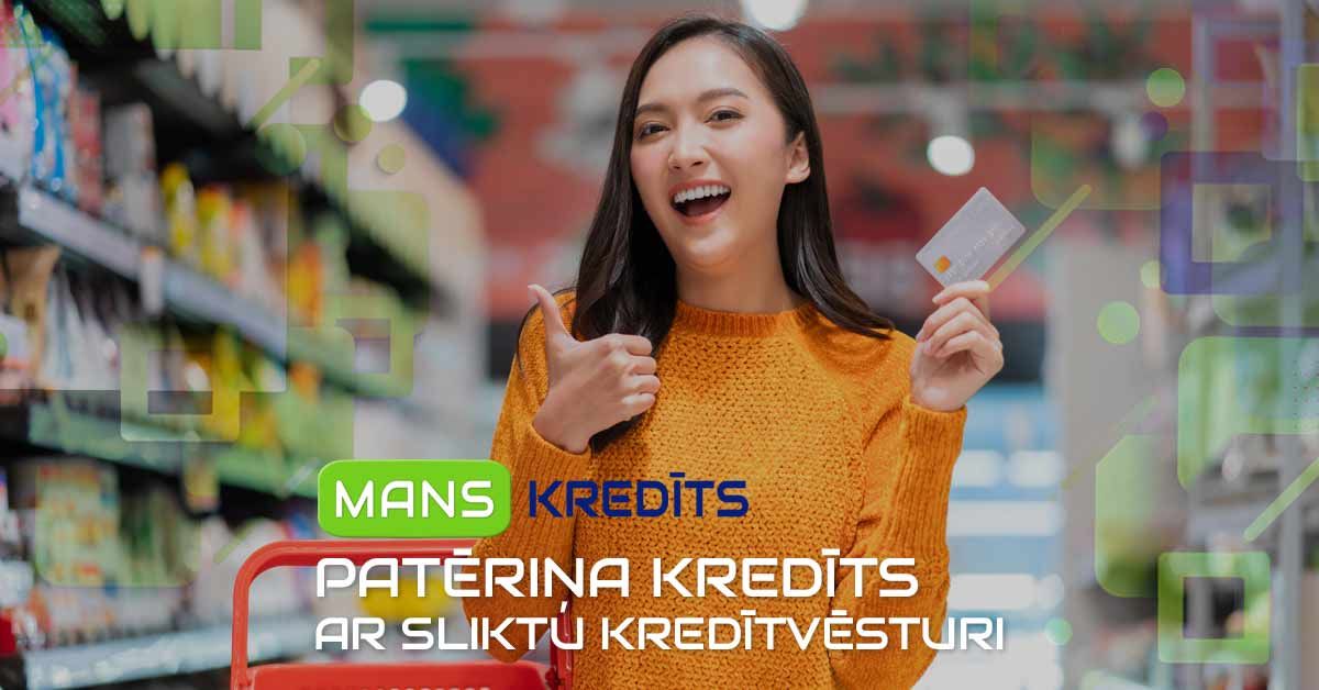 bilde patēriņa kredīts ar sliktu kredītvēsturi